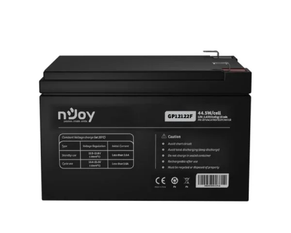 NJOY GP12122F baterija za UPS 12V 12Ah (BTVACATBDTE2FCW01B)  IT KOMPONENTE I PERIFERIJA