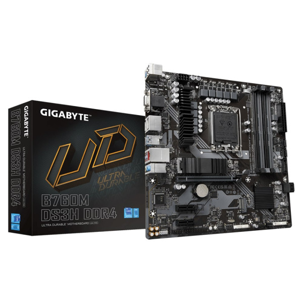 Gigabyte Matična ploča B760M DS3H DDR4 IT KOMPONENTE I PERIFERIJA