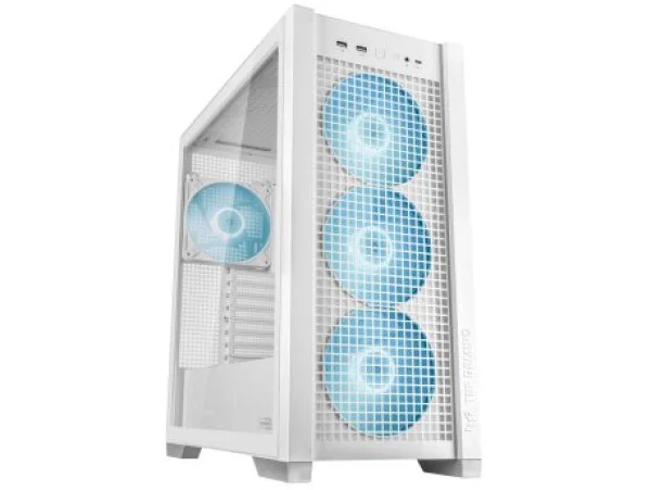 Asus Kućište TUF GAMING GT302 Tempered Glass ARGB Mid Tower Micro ATX Mini ITX bez napajanja bela (T G GT302 TG ARGB W)  IT KOMPONENTE I PERIFERIJA