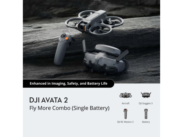 Dron DJI Avata 2 Fly More Combo (Single Battery)' ( 'CP.FP.00000150.01' )  TV, AUDIO,VIDEO