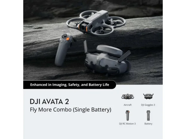 Dron DJI Avata 2 Fly More Combo (Single Battery) (CP.FP.00000150.01)  TV, AUDIO,VIDEO