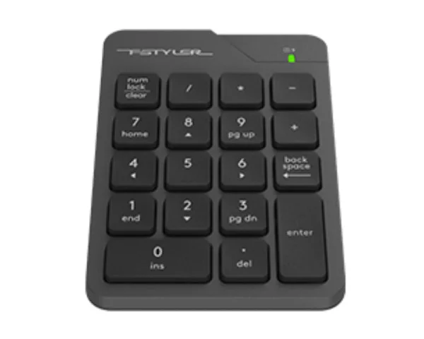 A4 TECH FGK21C FSTYLER 2.4G Wireless Numeric Keypad USB Type-C siva tastatura  IT KOMPONENTE I PERIFERIJA