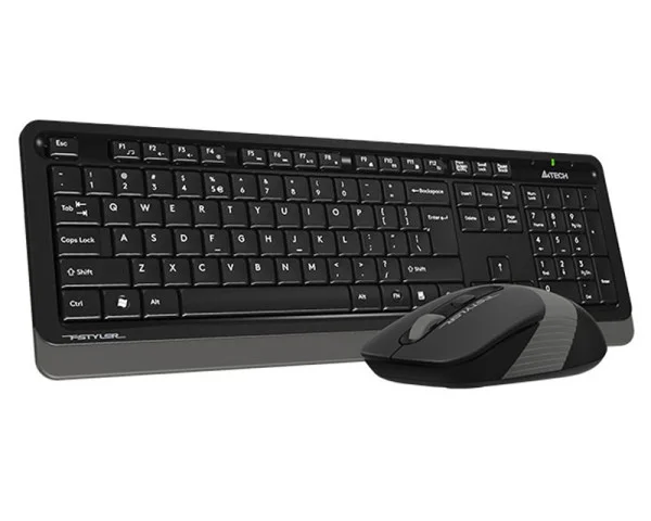 A4 TECH FG1010 FSTYLER Wireless Combo USB YU sivi set  IT KOMPONENTE I PERIFERIJA