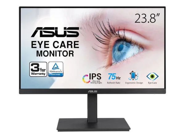 Asus Monitor VA24EQSB 23,8'' IPS 1920x1080 75Hz 5ms (90LM056F-B04170)  MONITORI