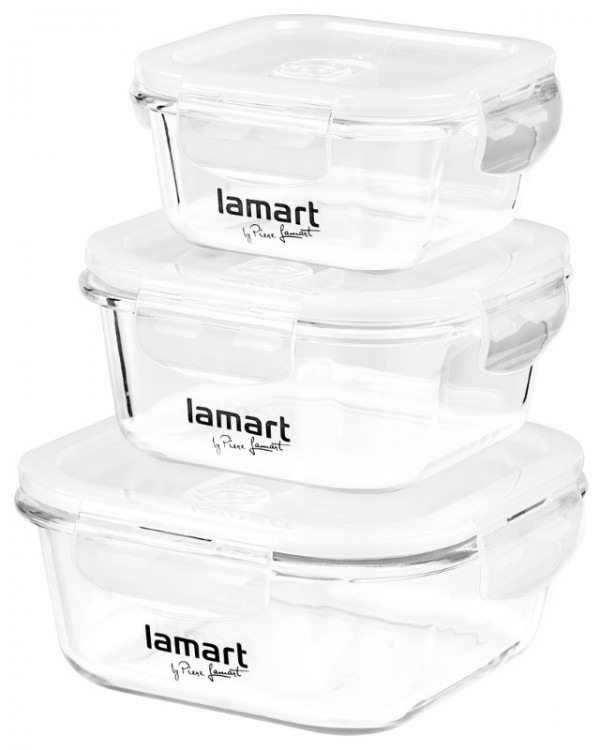 LAMART LT6012 set kutija za odlaganje hrane Logik grupe