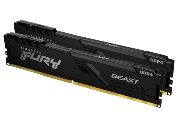 Kingston Memorija 64GB (2x32GB) DIMM DDR4 3600MHz CL18 FURY Beast (KF436C18BBK264) IT KOMPONENTE I PERIFERIJA
