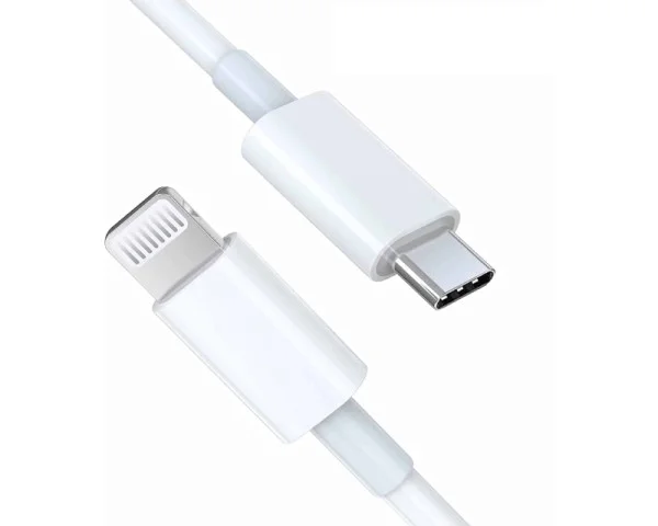 E-GREEN Kabl 3.1 USB tip C na iPhone Lighting 5,6,7 2.4 A, 2m beli  IT KOMPONENTE I PERIFERIJA