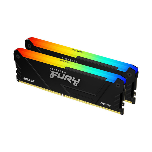 Kingston Memorija 32GB (2x16GB) DIMM DDR4 3200MHz CL16 FURY Beast (KF432C16BB12AK2/32)  IT KOMPONENTE I PERIFERIJA