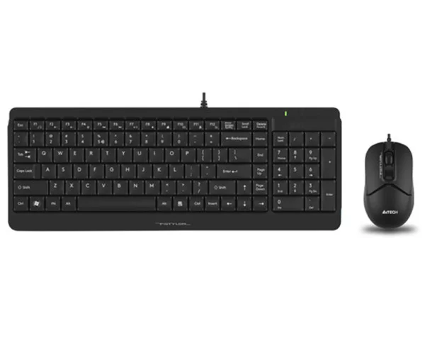 A4 TECH F1512S FSTYLER USB YU crna tastatura + USB crni miš  IT KOMPONENTE I PERIFERIJA