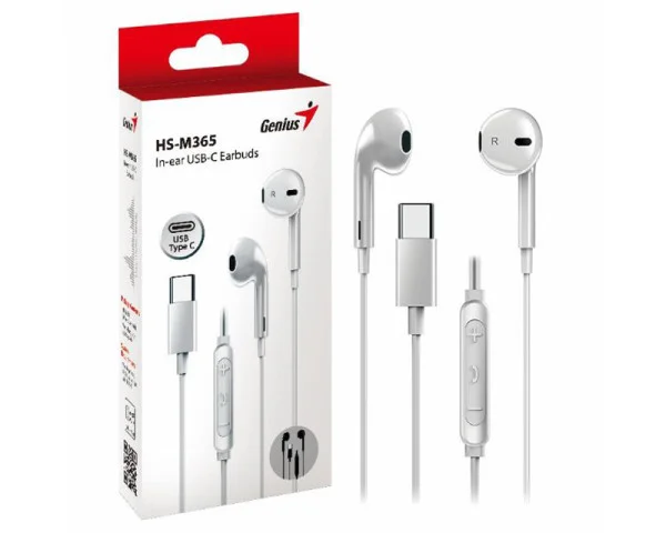 GENIUS HS-M365 bele slušalice  IT KOMPONENTE I PERIFERIJA