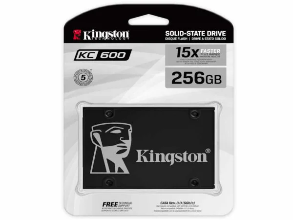 Kingston SSD KC600 256GB 2.5'' SATA 3 crna (SKC600256G.E) IT KOMPONENTE I PERIFERIJA