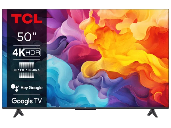 TCL Televizor 50V6B LED 50'' 4K HDR 60Hz Google TV crna TV, AUDIO,VIDEO