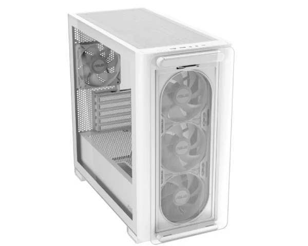 ASUS A23 PLUS TG ARGB micro-ATX kućište belo  IT KOMPONENTE I PERIFERIJA