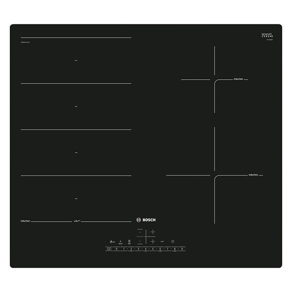 BOSCH PXE601DC1E Indukcijska stakloker. ploča za kuvanje BELA TEHNIKA