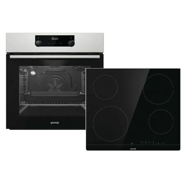 GORENJE Ugradni set Jump Rerna BO737E114X + Ploča ECT41SC BELA TEHNIKA