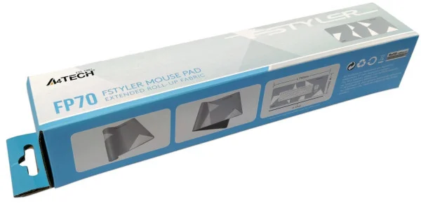 A4-FP70 SILVER A4Tech, Gejmerska podloga za misa od prirodne gume, 300x750mm, 2mm IT KOMPONENTE I PERIFERIJA