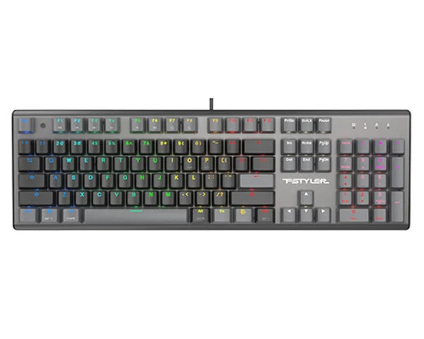 A4 TECH FS100 FSTYLER USB Neon Backlit US crna tastatura  IT KOMPONENTE I PERIFERIJA