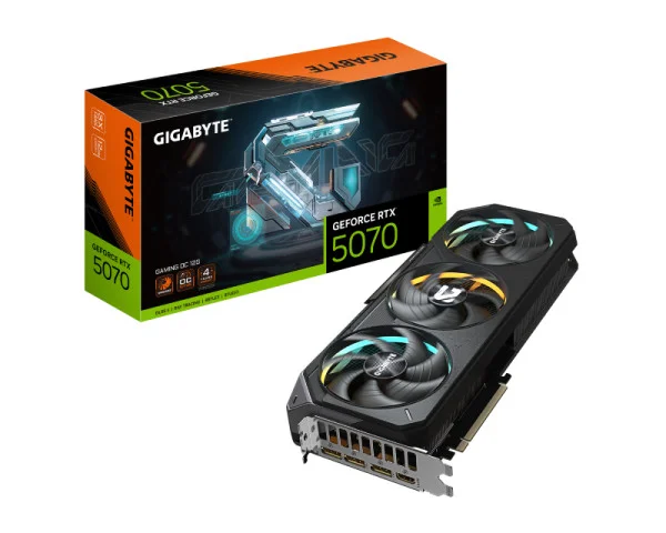 GIGABYTE nVidia GeForce RTX 5070 GAMING 12GB 192bit GV-N5070GAMING OC-12GD rev 1.0 grafička karta IT KOMPONENTE I PERIFERIJA