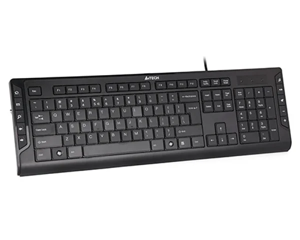 A4 TECH KD-600 X-SLIM USB US crna tastatura  IT KOMPONENTE I PERIFERIJA