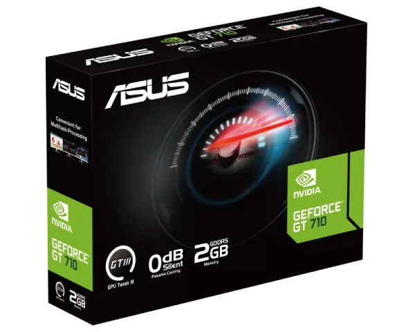 ASUS nVidia GeForce GT 710 2GB 64bit GT710-SL-2GD5-BRK-EVO grafička karta IT KOMPONENTE I PERIFERIJA