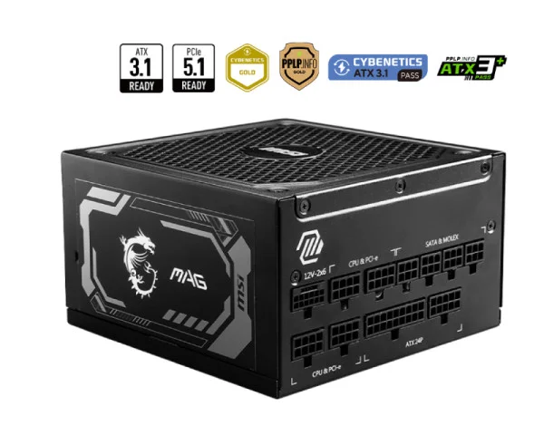 MSI MAG A1000GL PCIE5 1000W napajanje  IT KOMPONENTE I PERIFERIJA
