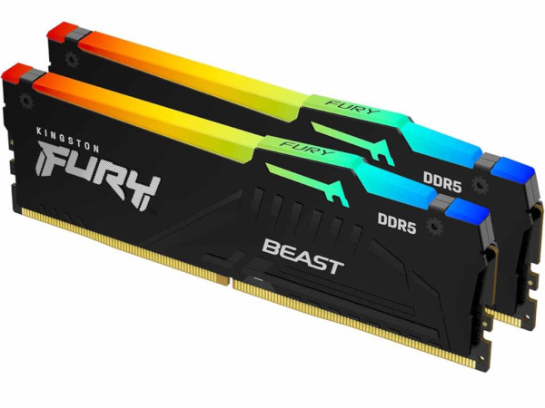 Memorija KINGSTON 32GB(2x16GB)DIMMDDR56000MHzCL30FURY Beast' ( 'KF560C30BBEAK2-32.E' )  IT KOMPONENTE I PERIFERIJA