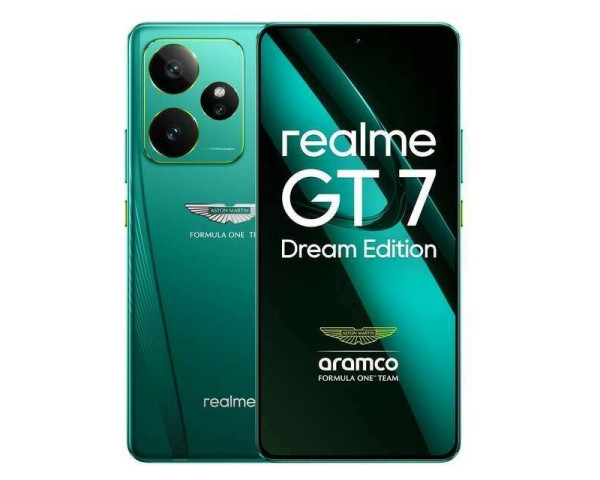 REALME GT 7 RMX5061 Aston Martin Green 16/512GB mobilni telefon  MOBILNI TELEFONI I TABLETI