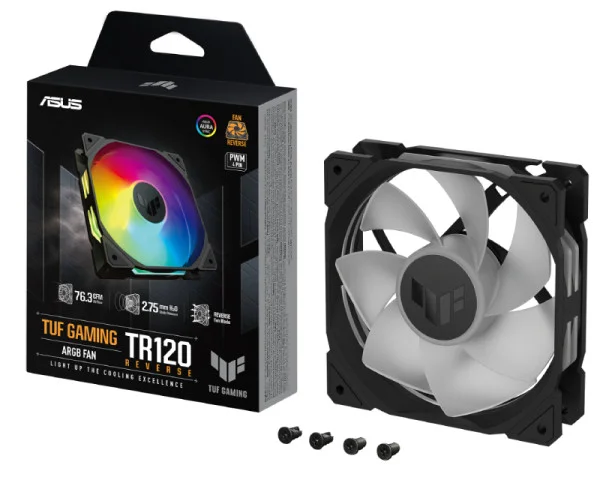 ASUS TUF GAMING TR120 ARGB REVERSE BLACK ventilator  IT KOMPONENTE I PERIFERIJA