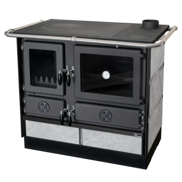 Šporet na čvrsto gorivo MBS magnum plus 4D,sivi,desni GREJANJE I KLIMATIZACIJA