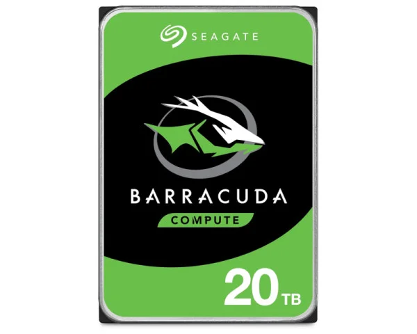 SEAGATE 20TB 3.5 inča SATA III 512MB 7.200rpm ST20000DM001 Barracuda hard disk IT KOMPONENTE I PERIFERIJA