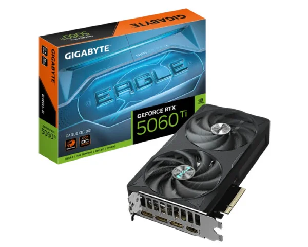 GIGABYTE nVidia GeForce RTX 5060 Ti EAGLE 8GB 128bit GV-N506TEAGLE OC-8GD rev. 1.0 grafička karta IT KOMPONENTE I PERIFERIJA