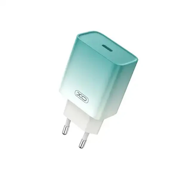 XO Brzi punjač USB-C 30W CE18 Blue MOBILNI TELEFONI I TABLETI