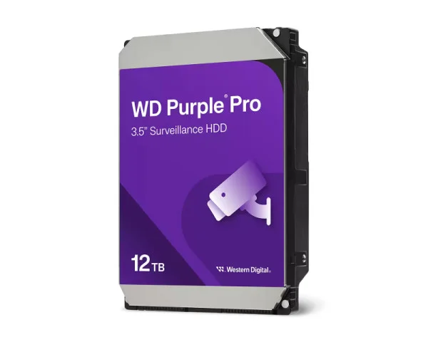 WD 12TB 3.5 inča SATA III 512MB 7.200rpm WD122PURP Purple Pro hard disk IT KOMPONENTE I PERIFERIJA