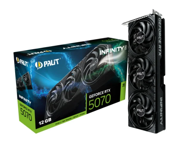 PALIT nVidia GeForce RTX 5070 12GB 192bit RTX 5070 Infinity 3 grafička karta IT KOMPONENTE I PERIFERIJA