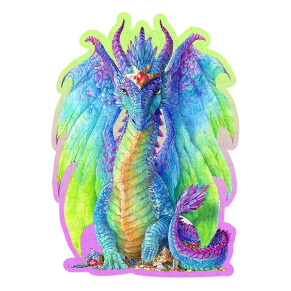 Magnificent Dragon Wooden Puzzle M (150 Pieces) Logik grupe