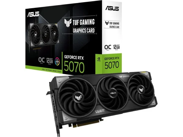 Asus Graficke karte TUF-RTX5070-O12G-GAMING NVD IT KOMPONENTE I PERIFERIJA