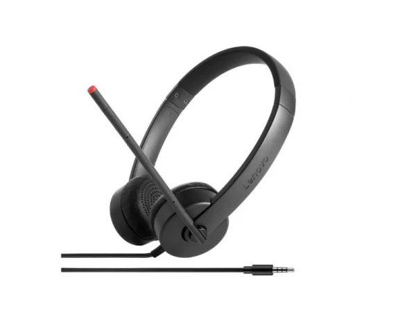 Lenovo Slušalice Essential Stereo Analog 3,5mm, crne (4XD0K25030)  IT KOMPONENTE I PERIFERIJA