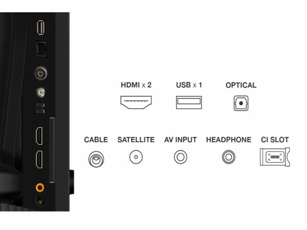 TCL Televizor 43S5K QLED 43'' Full HD Android crna TV, AUDIO,VIDEO