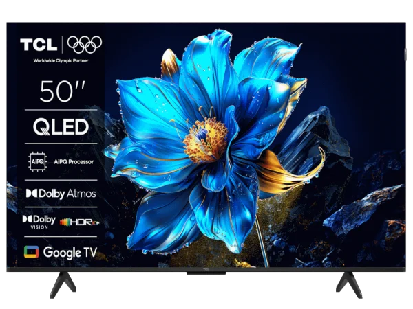 TCL Televizor 50P7K QLED 50'' 4K 60Hz Google TV crna TV, AUDIO,VIDEO