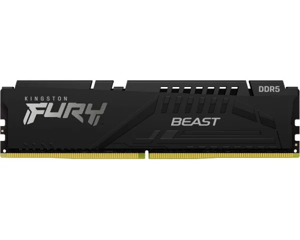 KINGSTON DIMM DDR5 16GB 6400MTs KF564C32BBE-16 FURY Beast Black EXPO  IT KOMPONENTE I PERIFERIJA
