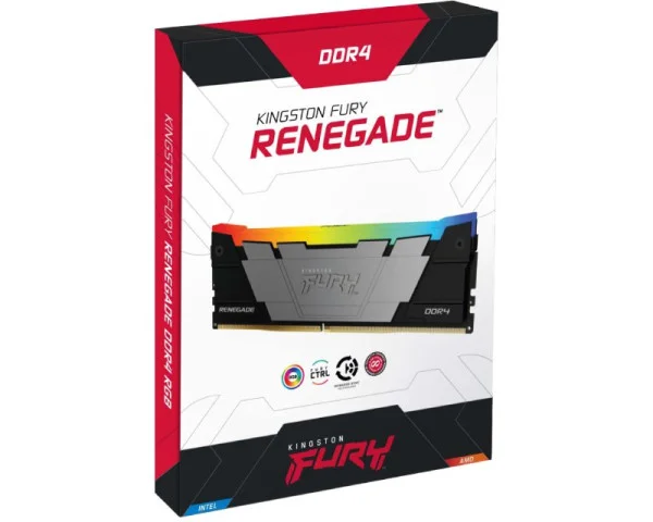 KINGSTON DIMM DDR4 16GB 3DIMM DDR4 16GB 3600MTs KF436C16RB12A16 Fury Renegade RGB Black  IT KOMPONENTE I PERIFERIJA