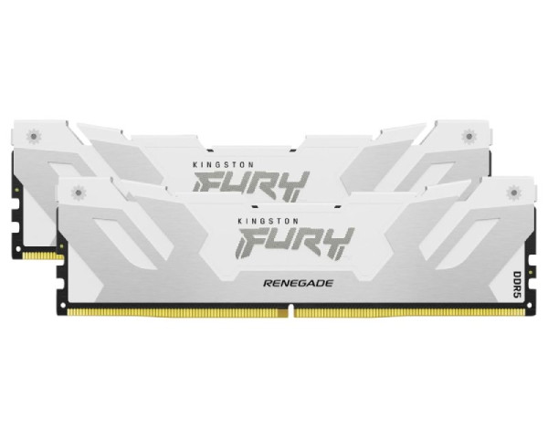 KINGSTON CUDIMM DDR5 48GB (2x24GB kit) 8400MTs KF584CU40RWK2-48 FURY Renegade White XMP  IT KOMPONENTE I PERIFERIJA