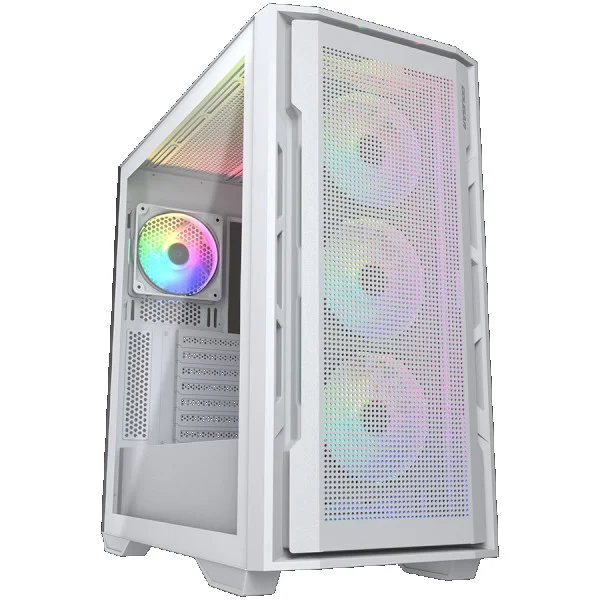 COUGAR UNIFACE RGB PC Case, Mid Tower, White ( CGR-5C78W-RGB )  IT KOMPONENTE I PERIFERIJA
