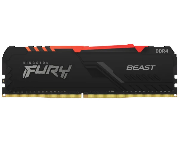 KINGSTON DIMM DDR4 16GB (2x8GB kit) 3200MTs KF432C16BB2AK216 Fury Beast RGB XMP  IT KOMPONENTE I PERIFERIJA