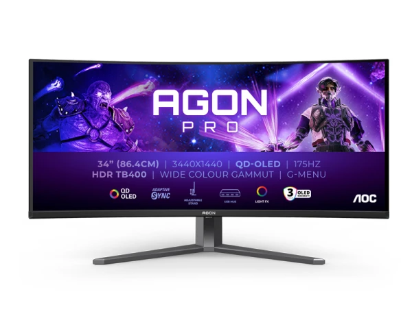 AOC 34 inča AG346UCD WQHD Gaming zakrivljeni monitor  MONITORI