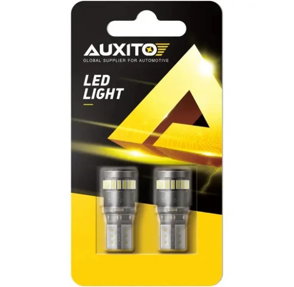 AUXITO T10 LED Sijalice 12V 2 kom belo svetlo – Model T10-24H-Black-W2 POKUĆSTVO