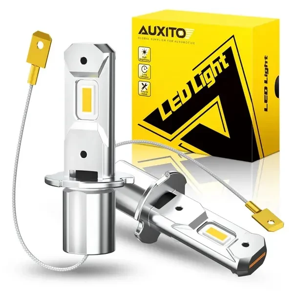 AUXITO H3 LED Maglenke 6500K Belo Svetlo H3-GF-W2-GK za DRL i Farove POKUĆSTVO
