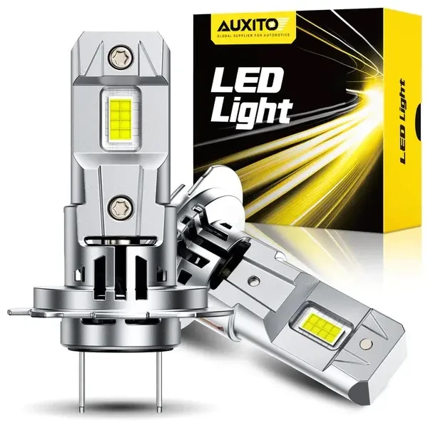 AUXITO H7 6000K 1:1 LED farovi sa turbo ventilatorom DD-M6S-H7 2 kom model 2025 POKUĆSTVO