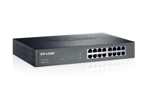 TP-LINK Gigabit Switch DesktopRackmount 16 x RJ-45 101001000Mbs  metalno kuciste' ( 'TL-SG1016D' ) IT KOMPONENTE I PERIFERIJA