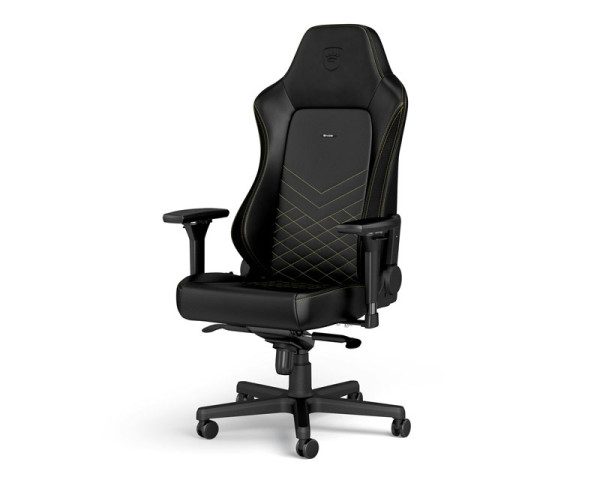 NOBLECHAIRS HERO Gaming stolica crno-zlatna  GAMING 